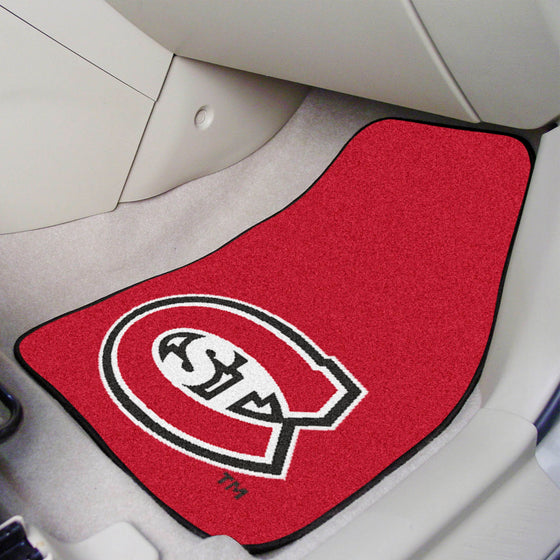 St. Cloud State Huskies Front Carpet Car Mat Set - 2 Pieces