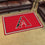 Arizona Diamondbacks 4ft. x 6ft. Plush Area Rug