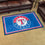 Texas Rangers 4ft. x 6ft. Plush Area Rug