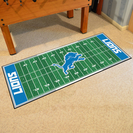 Detroit Lions Field Runner Mat - 30in. x 72in.