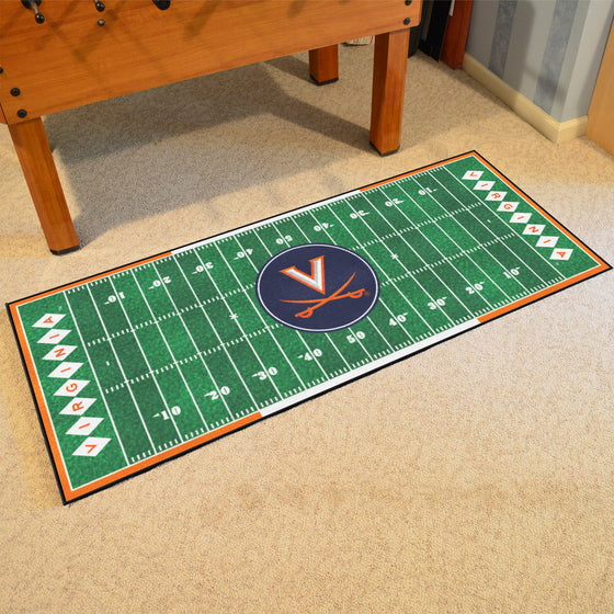 Virginia Cavaliers Field Runner Mat - 30in. x 72in.