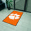 Clemson 3X5 High-Traffic Mat with Durable Rubber Backing - Portrait Orientation