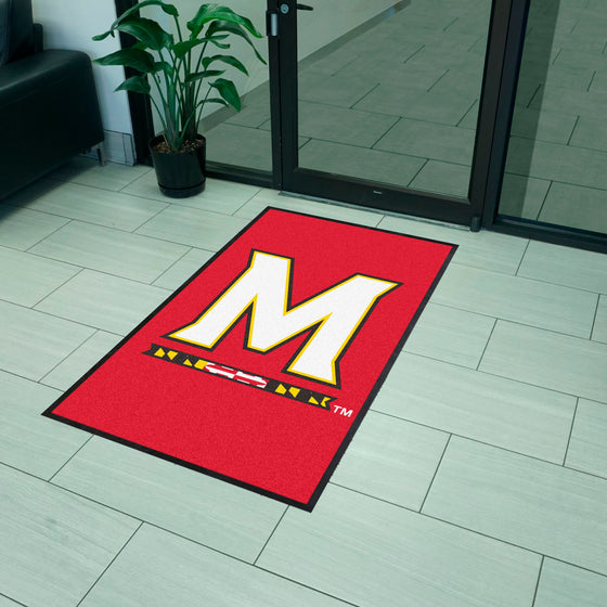 Maryland 3X5 High-Traffic Mat with Durable Rubber Backing - Portrait Orientation