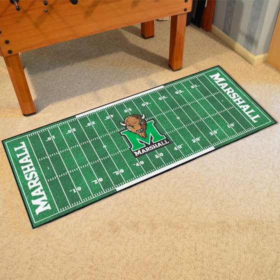 Marshall Thundering Herd Field Runner Mat - 30in. x 72in.