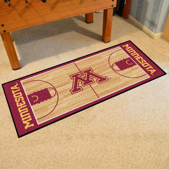 Minnesota Golden Gophers Court Runner Rug - 30in. x 72in.