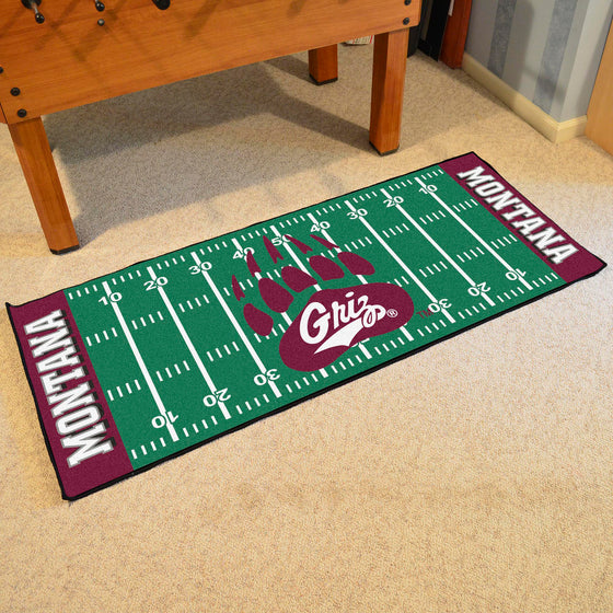 Montana Grizzlies Field Runner Mat - 30in. x 72in.