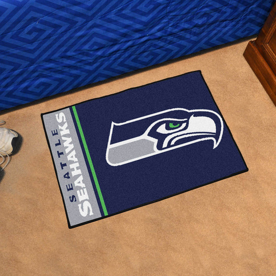 Seattle Seahawks Starter Mat Accent Rug - 19in. x 30in.