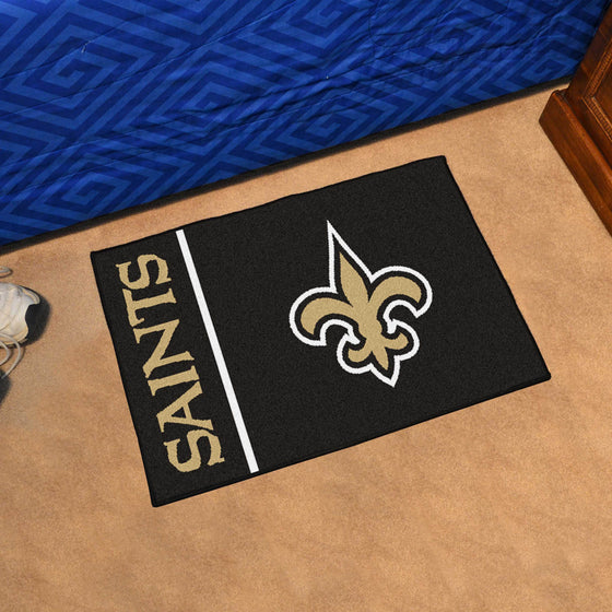 New Orleans Saints Starter Mat Accent Rug - 19in. x 30in.