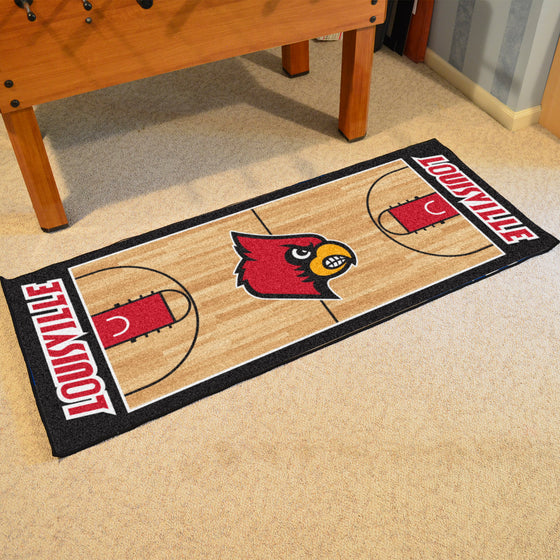 Louisville Cardinals Court Runner Rug - 30in. x 72in.