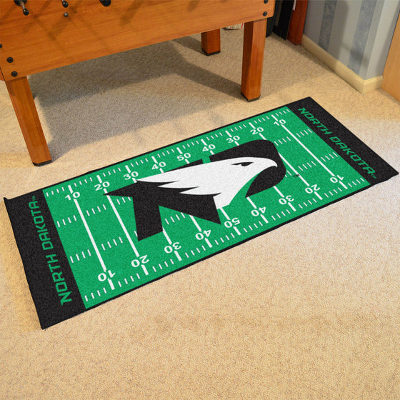 North Dakota Fighting Hawks Field Runner Mat - 30in. x 72in.