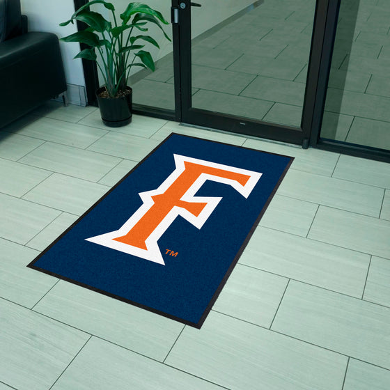 Cal State - Fullerton 3X5 High-Traffic Mat with Durable Rubber Backing - Portrait Orientation