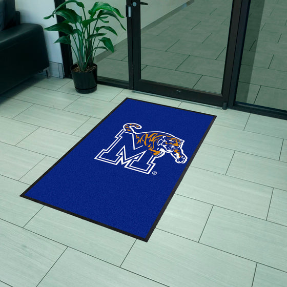 Memphis 3X5 High-Traffic Mat with Durable Rubber Backing - Portrait Orientation