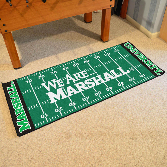 Marshall Thundering Herd Field Runner Mat - 30in. x 72in.