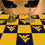 West Virginia Mountaineers Team Carpet Tiles - 45 Sq Ft.