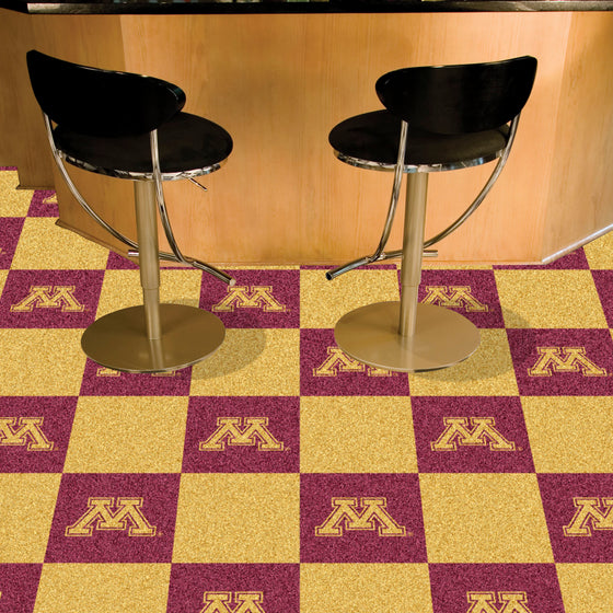 Minnesota Golden Gophers Team Carpet Tiles - 45 Sq Ft.