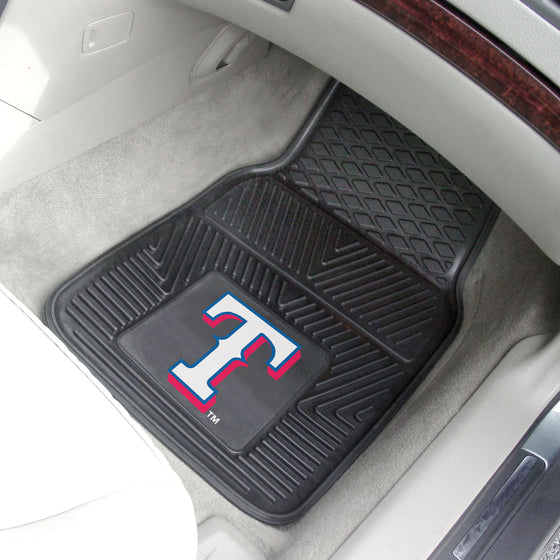 Texas Rangers Heavy Duty Car Mat Set - 2 Pieces