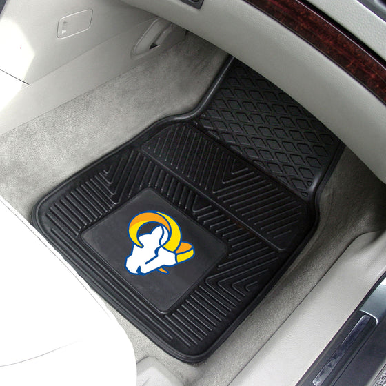 Los Angeles Rams Heavy Duty Car Mat Set - 2 Pieces