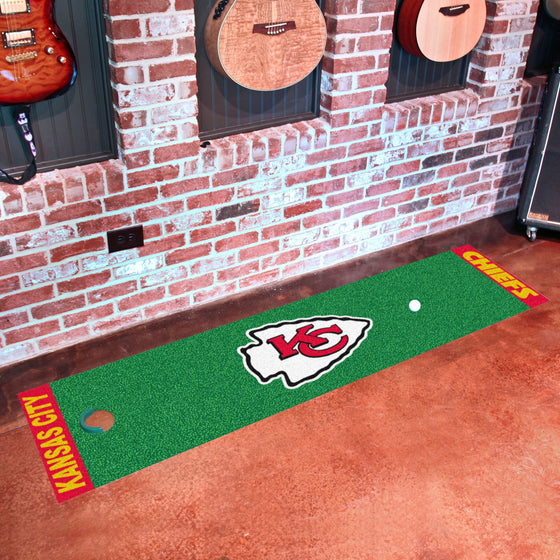 Kansas City Chiefs Putting Green Mat - 1.5ft. x 6ft.