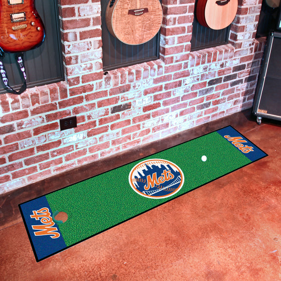 New York Mets Putting Green Mat - 1.5ft. x 6ft.