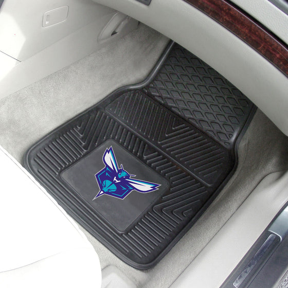 Charlotte Hornets Heavy Duty Car Mat Set - 2 Pieces