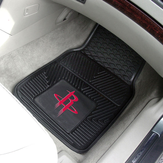 Houston Rockets Heavy Duty Car Mat Set - 2 Pieces