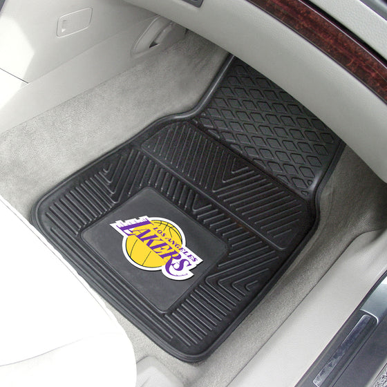 Los Angeles Lakers Heavy Duty Car Mat Set - 2 Pieces