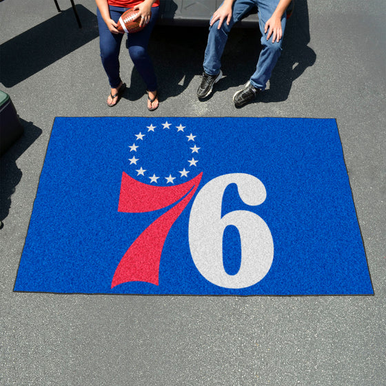 Philadelphia 76ers Ulti-Mat Rug - 5ft. x 8ft.