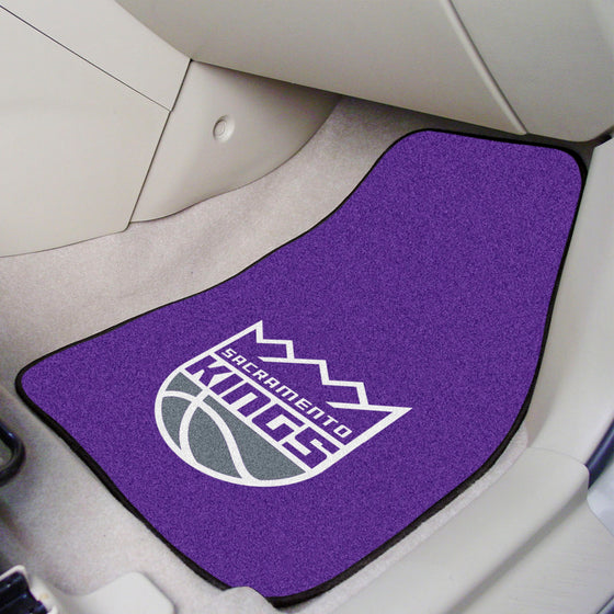 Sacramento Kings Front Carpet Car Mat Set - 2 Pieces