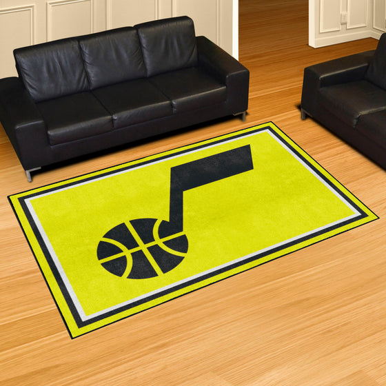 Utah Jazz 5ft. x 8 ft. Plush Area Rug