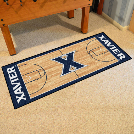 Xavier Musketeers Court Runner Rug - 30in. x 72in.