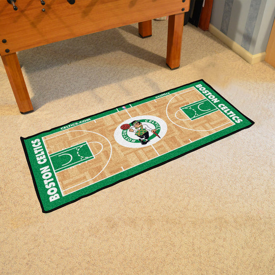 Boston Celtics Court Runner Rug - 24in. x 44in.