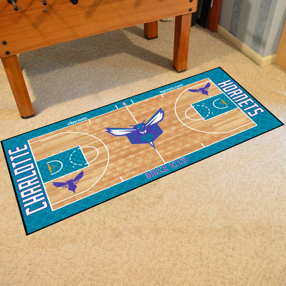 Charlotte Hornets Court Runner Rug - 24in. x 44in.