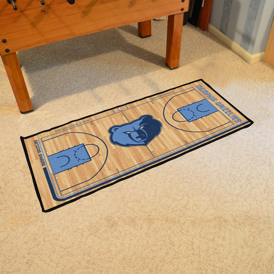 Memphis Grizzlies Court Runner Rug - 24in. x 44in.