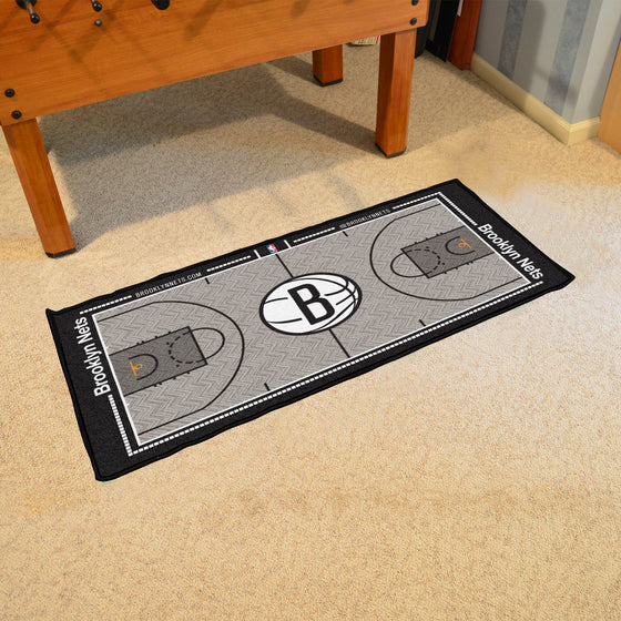 Brooklyn Nets Court Runner Rug - 24in. x 44in.