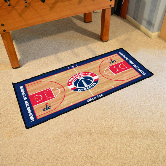 Washington Wizards Court Runner Rug - 24in. x 44in.