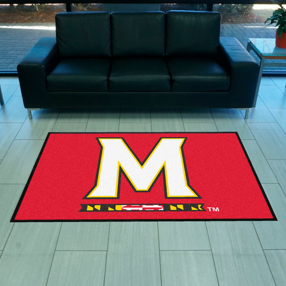 Maryland 4X6 High-Traffic Mat with Durable Rubber Backing - Landscape Orientation