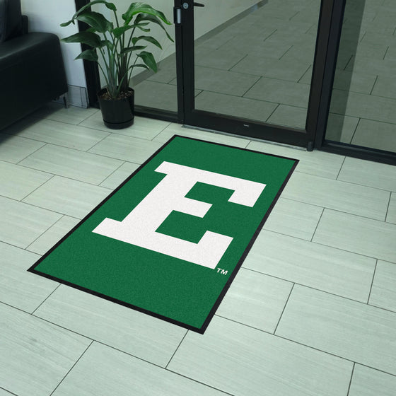 Eastern Michigan 3X5 High-Traffic Mat with Durable Rubber Backing - Portrait Orientation