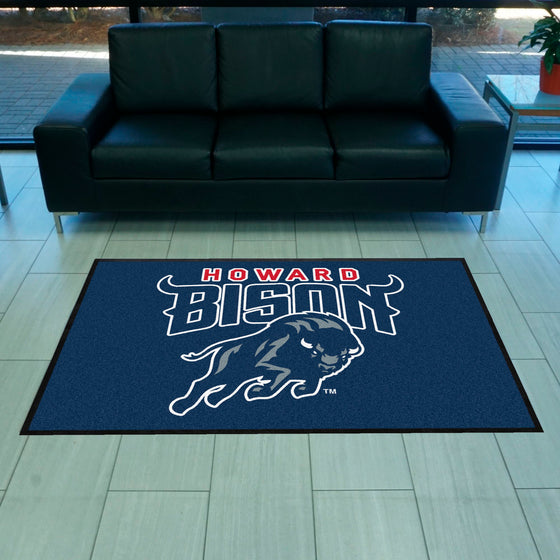 Howard 4X6 High-Traffic Mat with Durable Rubber Backing - Landscape Orientation