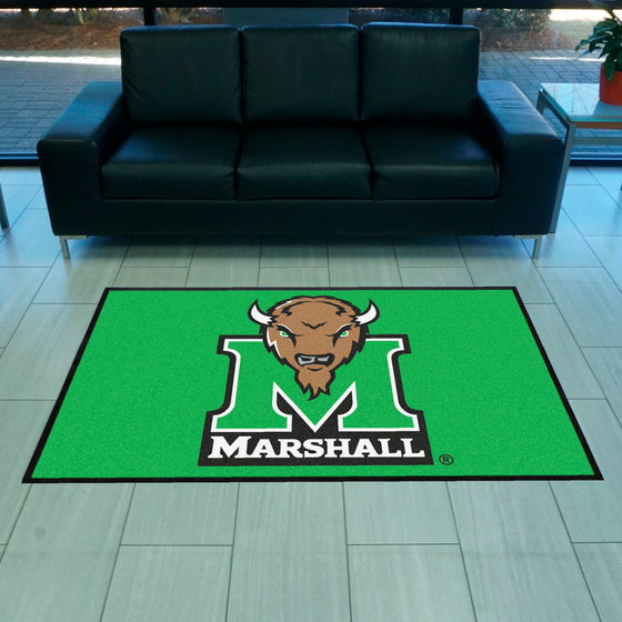 Marshall 4X6 High-Traffic Mat with Durable Rubber Backing - Landscape Orientation