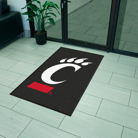 Cincinnati 3X5 High-Traffic Mat with Durable Rubber Backing - Portrait Orientation