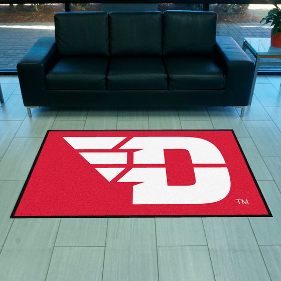 Dayton 4X6 High-Traffic Mat with Durable Rubber Backing - Landscape Orientation