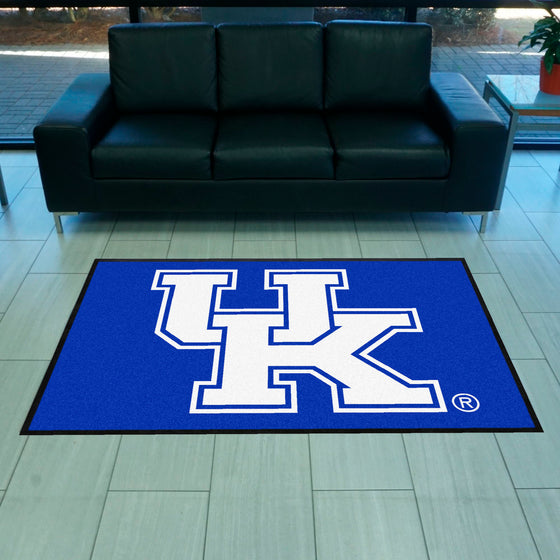 Kentucky4X6 High-Traffic Mat with Durable Rubber Backing - Landscape Orientation