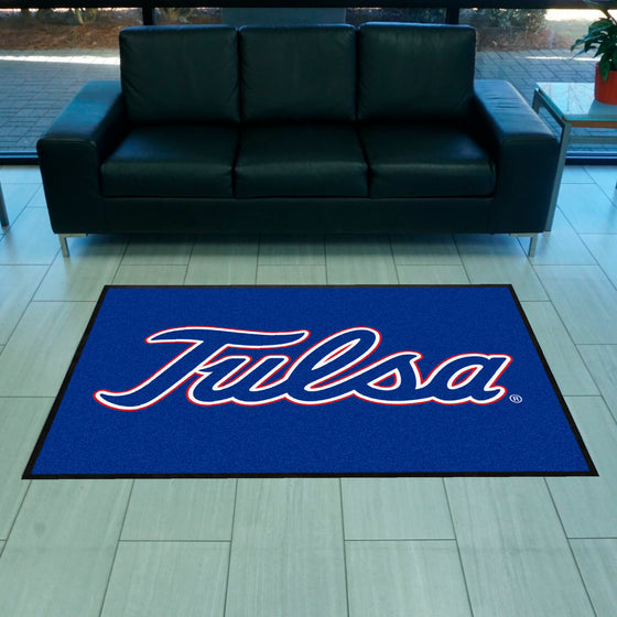 Tulsa4X6 High-Traffic Mat with Durable Rubber Backing - Landscape Orientation