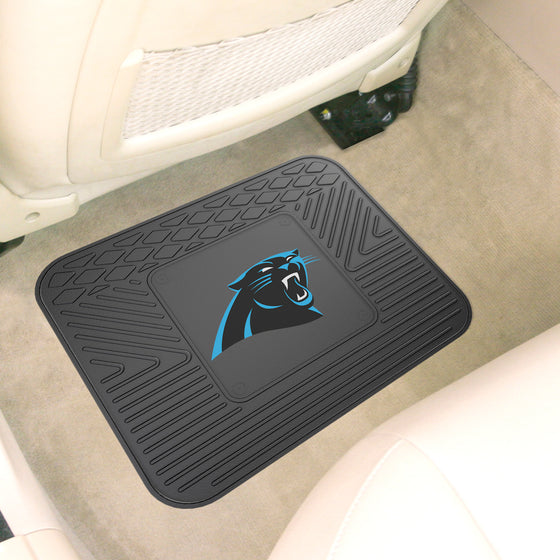 Carolina Panthers Back Seat Car Utility Mat - 14in. x 17in.