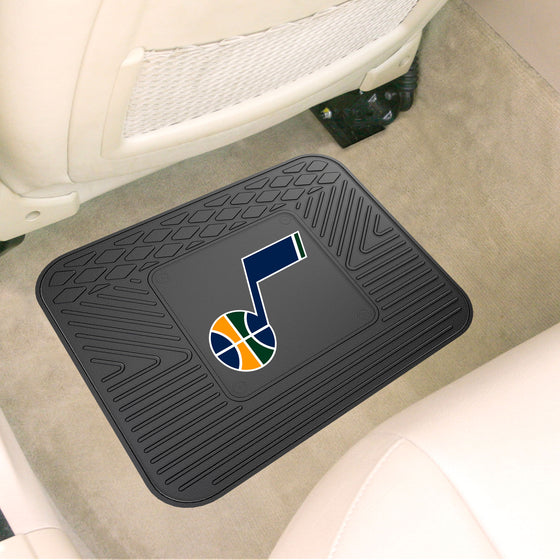 Utah Jazz Back Seat Car Utility Mat - 14in. x 17in.