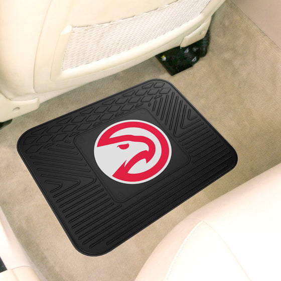 Atlanta Hawks Back Seat Car Utility Mat - 14in. x 17in.