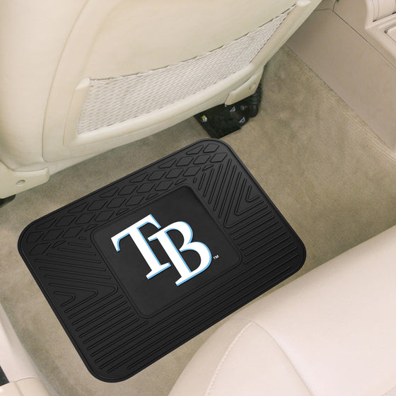 Tampa Bay Rays Back Seat Car Utility Mat - 14in. x 17in.