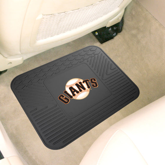 San Francisco Giants Back Seat Car Utility Mat - 14in. x 17in.