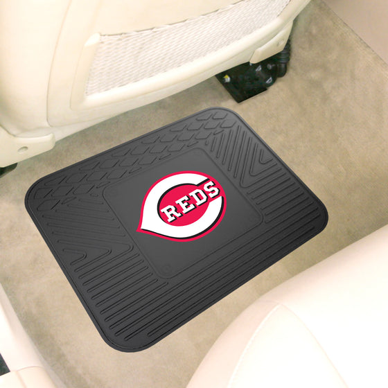 Cincinnati Reds Back Seat Car Utility Mat - 14in. x 17in.