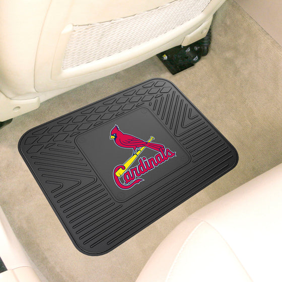 St. Louis Cardinals Back Seat Car Utility Mat - 14in. x 17in.